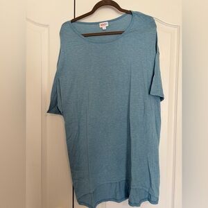 LuLaRoe Blue Irma Tunic